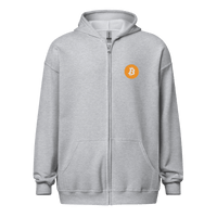 Don’t Trust Verify Bitcoin Zip Hoodie with bold graphic, cozy fabric, and practical zip-up style for Bitcoin enthusiasts