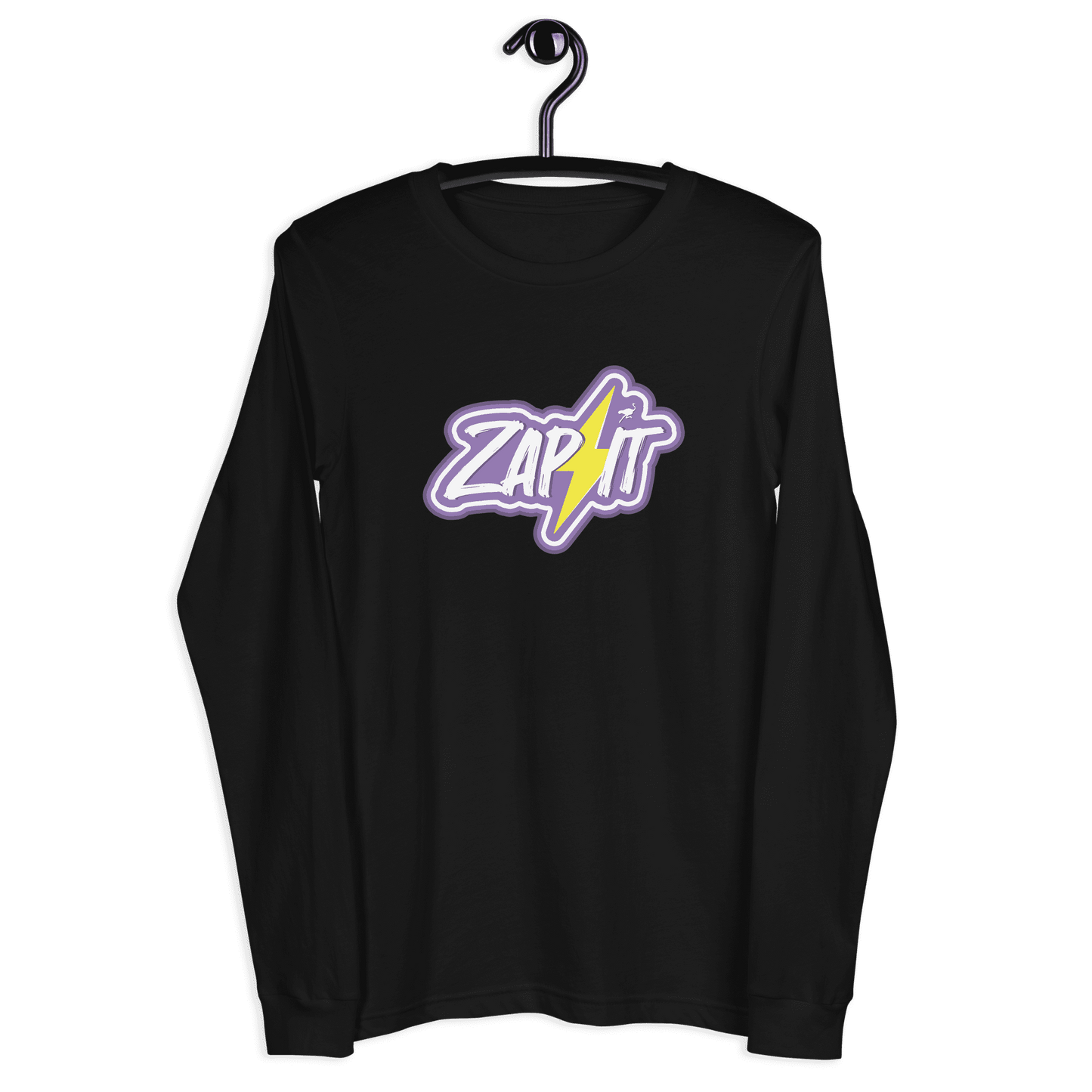 Zap It Unisex Langarm T-Shirt