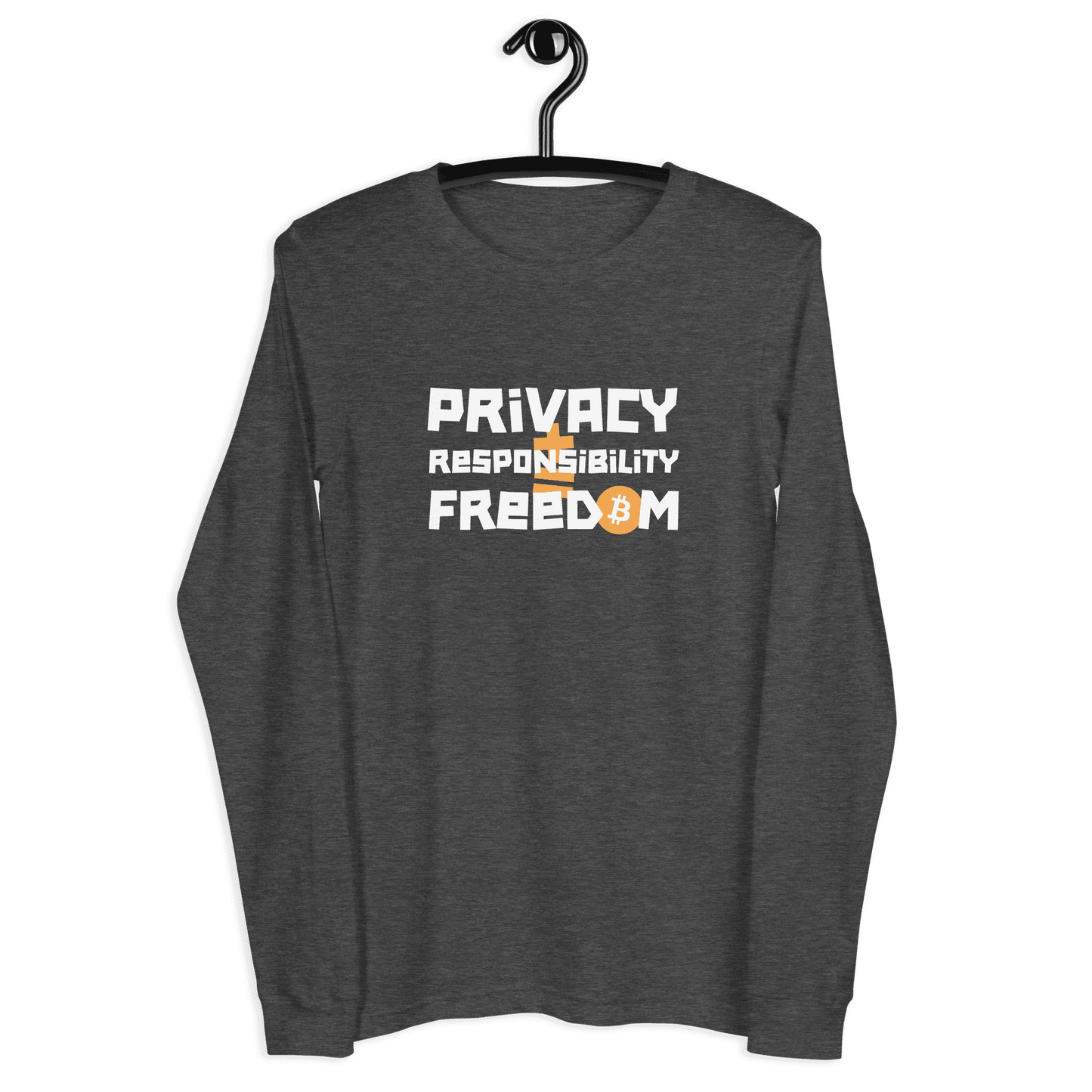 Privacy + Responsibility = Freedom Unisex Long Sleeve Tee