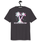 Back view of an athracite aln t-shirt.
