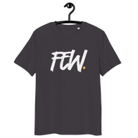 Certifications for organic cotton bitcoin shirt representing few who understand bitcoin impact