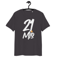 21 Million Bitcoin organic cotton T-shirt with eco-friendly certifications