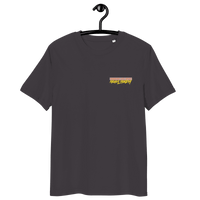 Michael Monday Anarcho Late Night organic cotton t-shirt with certifications and size chart