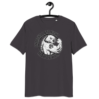Anarcho Late Night organic cotton t-shirt certifications OEKO-TEX PETA GOTS OCS GRS logos