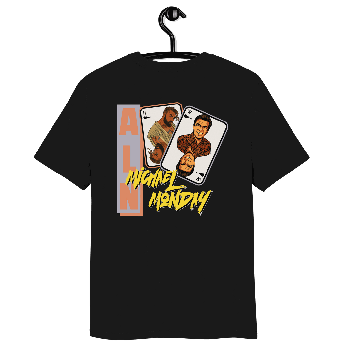Michael Monday Anarcho Late Night organic cotton shirt size chart and certification logos