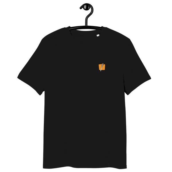 Organic cotton Bitcoin Halving T-shirt with minimalist design and eco-friendly certifications