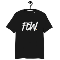 Organic cotton Bitcoin "Few" T-shirt with minimalist design and eco-friendly certifications