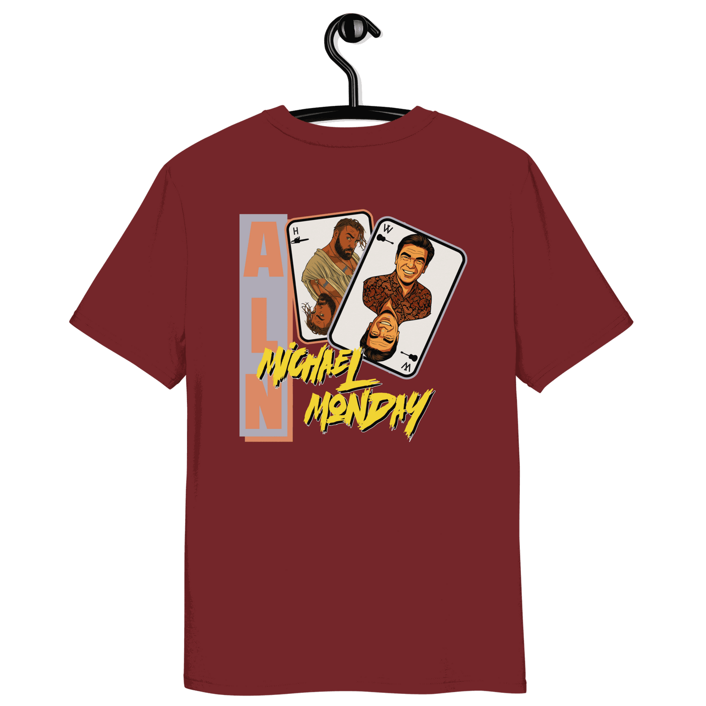 Certification logos for Michael Monday Anarcho Late Night Organic Cotton Shirt