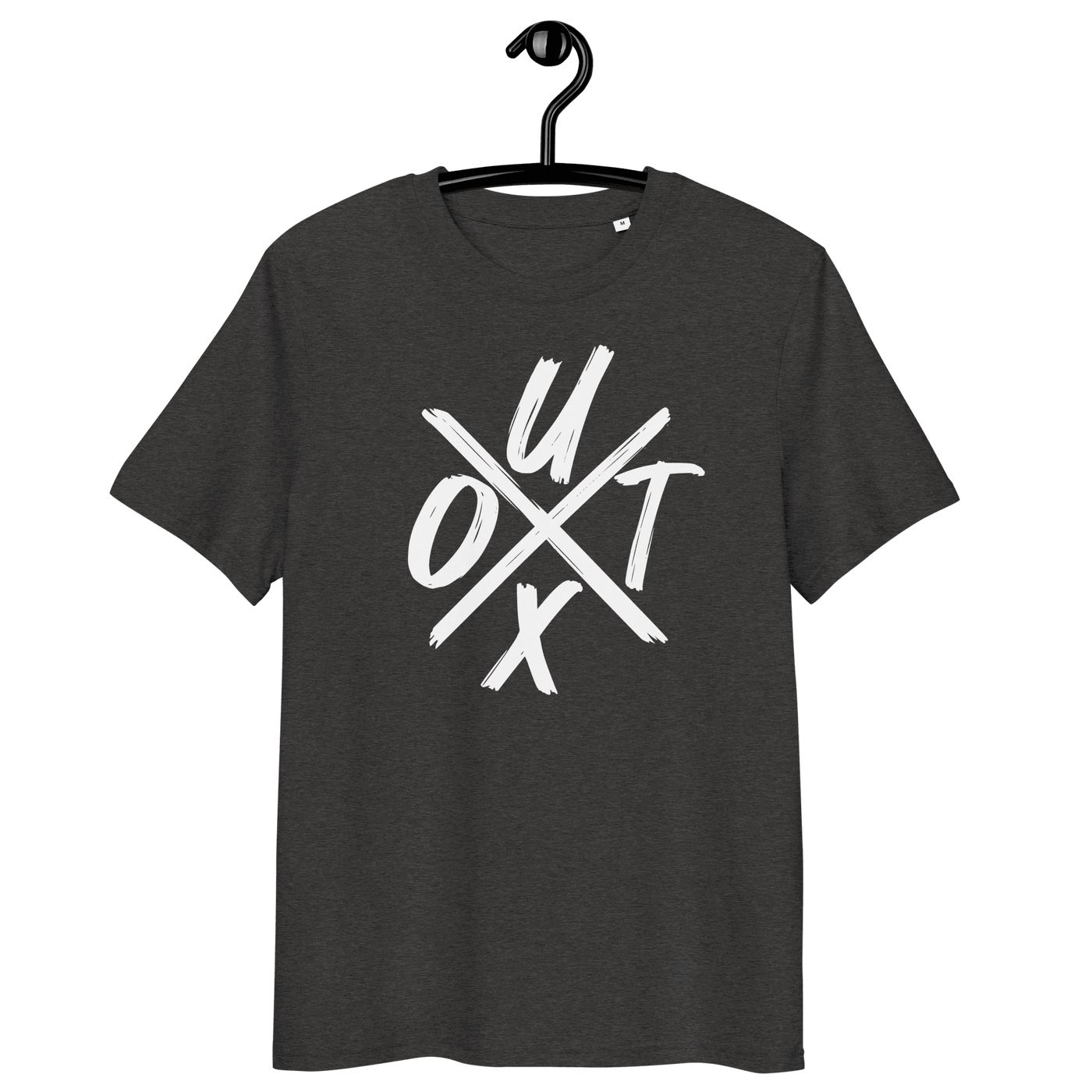 Certifications for organic cotton Bitcoin t-shirt promoting UTXO management