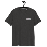 Certification logos for Anarcho Late Night organic cotton shirt with eco-friendly and vegan standards
