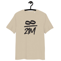 21 Million Bitcoin infinity logo eco-friendly organic cotton T-shirt with certifications