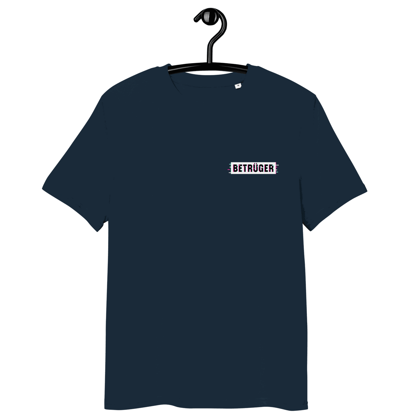 Certification logos for OEKO-TEX, PETA-Approved Vegan, GOTS, OCS, and GRS for Anarcho Late Night organic cotton shirt