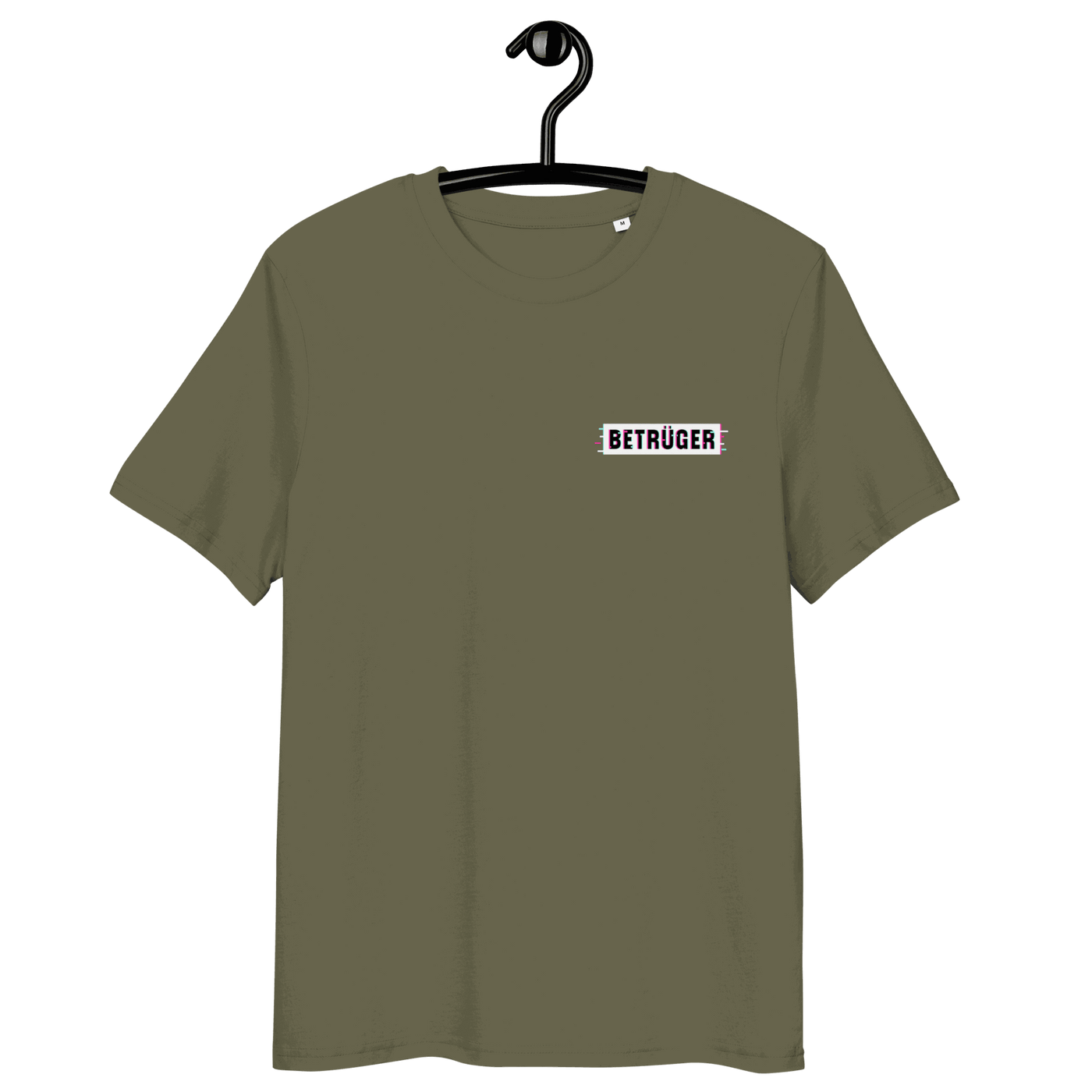 Certification logos for OEKO-TEX, PETA, GOTS, OCS, and GRS on Anarcho Late Night organic cotton shirt product page