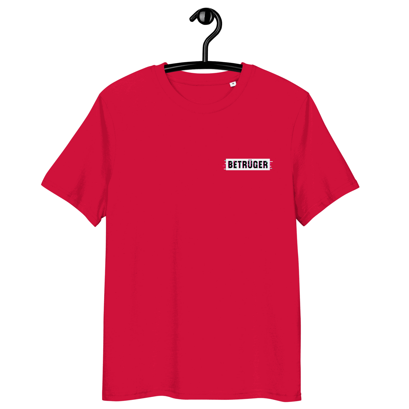 Certification logos for Anarcho Late Night organic cotton shirt including OEKO-TEX, PETA, GOTS, OCS, and GRS
