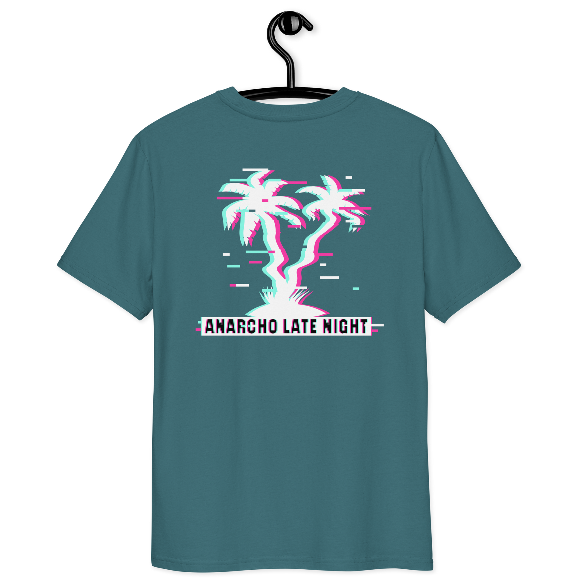 Back view of a stargazer colored aln t-shirt.