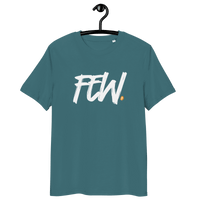 Certification badges for organic cotton bitcoin t-shirt with focus on few understanding bitcoin impact