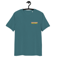 Certification logos for OEKO-TEX, PETA, GOTS, OCS, and GRS for Michael Monday organic cotton shirt