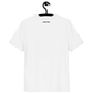 Back view of a white nostr DVM shirt.