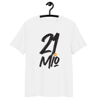 21 Million Bitcoin T-shirt made from certified organic cotton with eco-friendly certifications