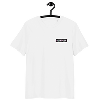 Certification logos for OEKO-TEX, PETA, GOTS, OCS, and GRS on Anarcho Late Night organic cotton shirt product page