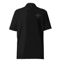 Elliptic Curve Cryptography bitcoin polo shirt with OEKO-TEX certification logo