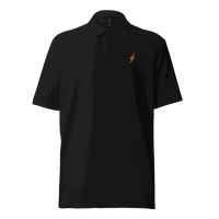 Lightning Polo Shirt with bitcoin payment lightning network design