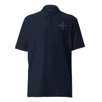 Elliptic Curve Cryptography Bitcoin Polo Shirt with stylish ECC design and certification logo