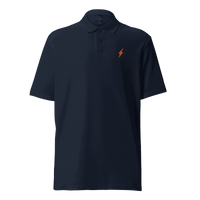 Lightning Polo Shirt with Bitcoin and payment network design