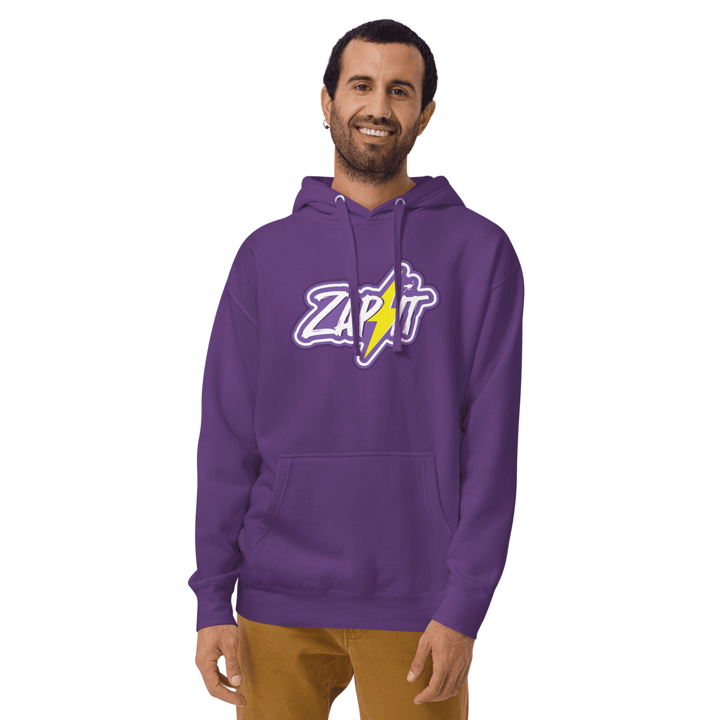 Zap it | Purple Nostr Hoodie
