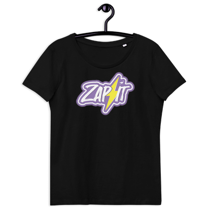 Zap it Tailliertes Öko-T-Shirt für Frauen