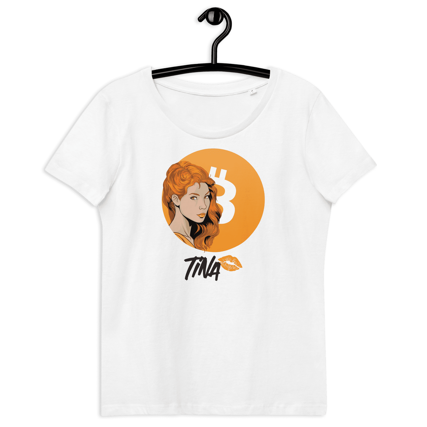 TINA Tailliertes Öko-T-Shirt für Frauen