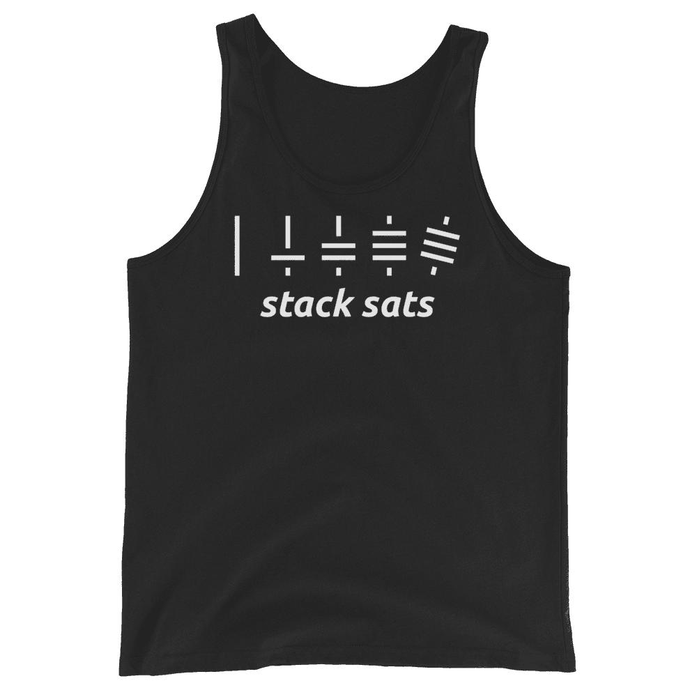 Stack Sats Unisex Tank Top