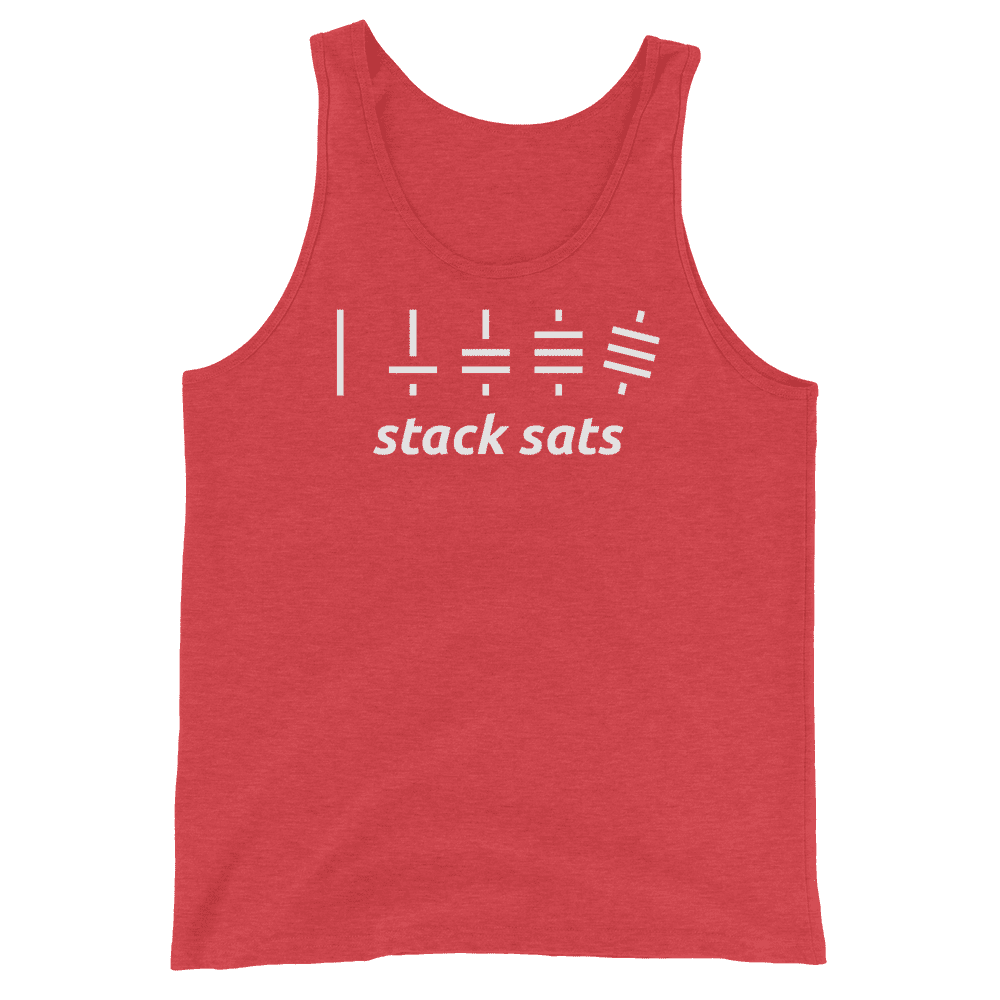 Stack Sats Unisex Tank Top