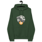 Honey Badger Unisex eco raglan hoodie