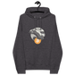 Honey Badger Unisex eco raglan hoodie